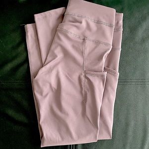 Purple workout leggings